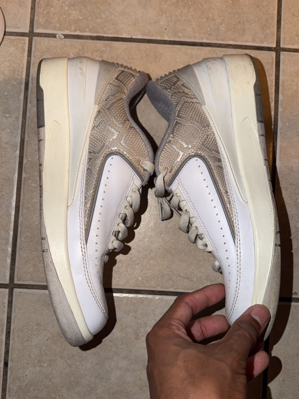 Nike Air Jordan 2 Retro Low "Python" Size 9 - Picture 3 of 6